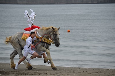 吾妻神社の馬だし祭り