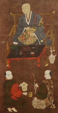 上杉謙信並二臣像の画像
