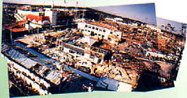 1990年12月11日の竜巻被害（茂原市高師地区）