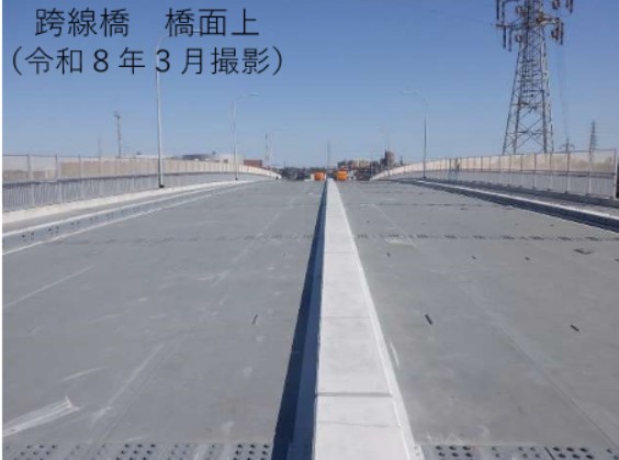 藤崎茜浜線　橋面上の写真１