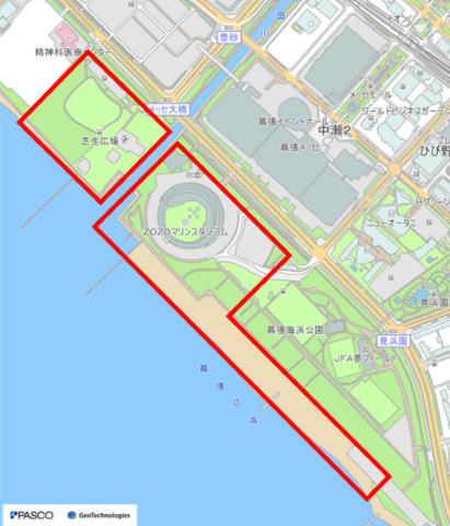 幕張海浜公園エリア