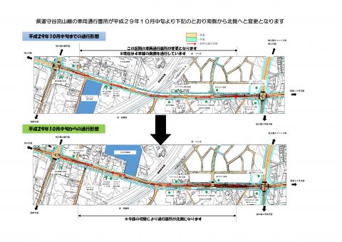 通行箇所図 通行箇所図