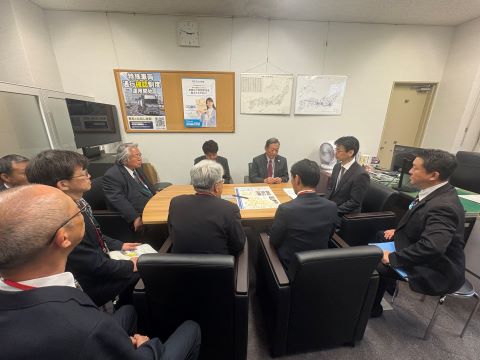 道路局次長と面談