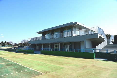 千葉県総合スポーツセンター庭球場クラブハウス施設写真