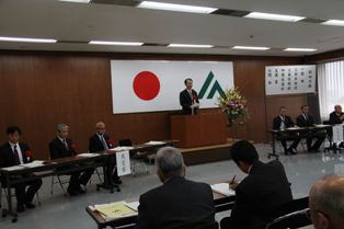 千葉県農業協同組合中央会並びに厚生連・基金協会臨時総会 