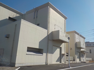 主ポンプ棟の外観写真