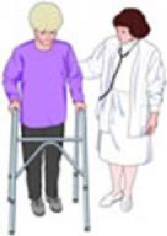 患者様とドクターのイラスト