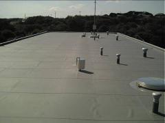 屋上防水の改修後の写真