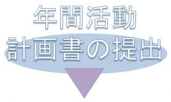 年間活動計画書の提出