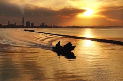 審査員特別賞〈芳賀薫氏選定〉　山内　欽一　さん　「江川海岸潮干狩場前」（木更津市）