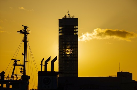 最優秀賞　千葉市　「出洲埠頭」（千葉市）