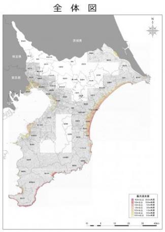 津波浸水想定全体図