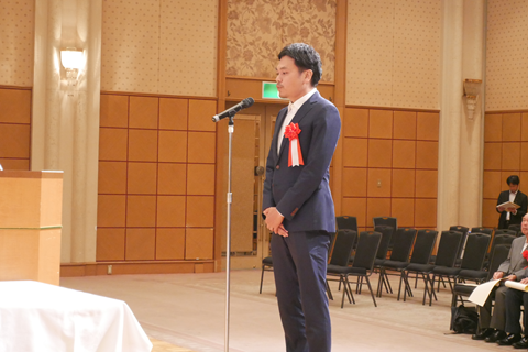 難工事代表あいさつ