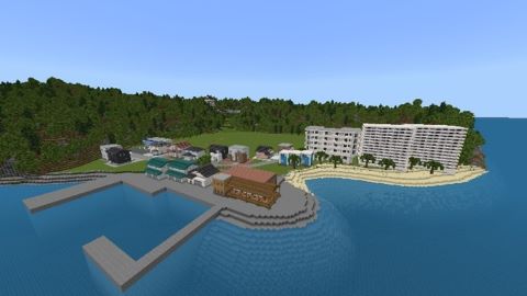 大きな山々