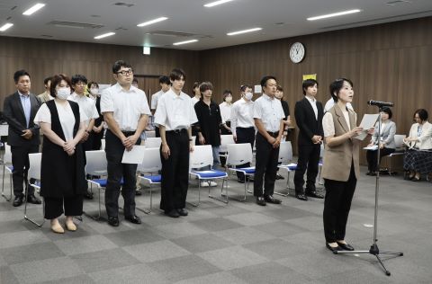代表宣誓