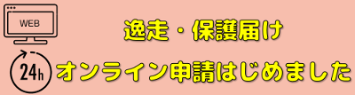 オンライン逸走・保護届
