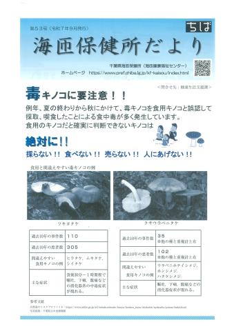 海匝保健所だより第53号の画像