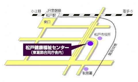 保健所案内図