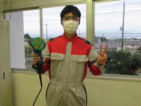 自由研削用といしの試運転完了まで実施