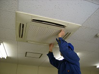 冷凍空調設備科設置作業