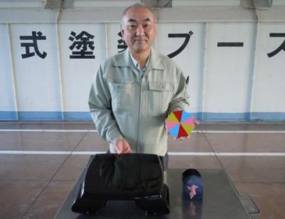 塗装科の指導員