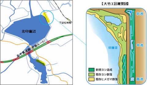 大竹工区概要図