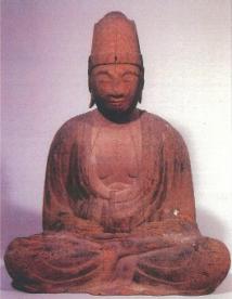 木造菩薩形坐像の写真