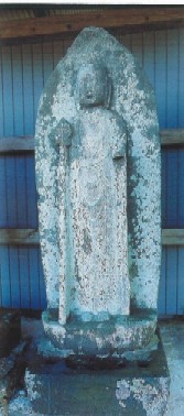 石造地蔵菩薩立像の写真