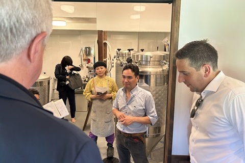 木こりんブルワリー視察