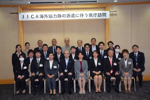 JICA県庁訪問（令和4年度第2回）