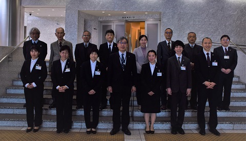 JICA海外協力隊派遣に伴う県庁訪問　2022年度第4回
