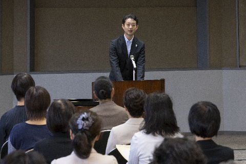 熊谷知事挨拶の写真