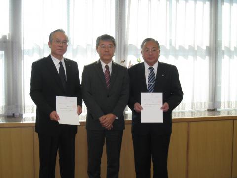 同意書の交付（袖ケ浦市・御宿町）