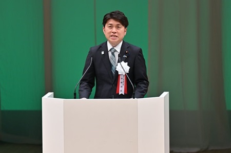 主催者挨拶　国土交通大臣　中野洋昌