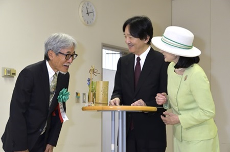 秋篠宮皇嗣同妃両殿下が活動事例紹介団体松戸里やま応援団と御懇談