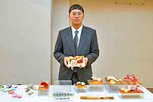 千葉県指定伝統的工芸品指定書授与式の様子