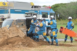 九都県市合同防災実動訓練の画像