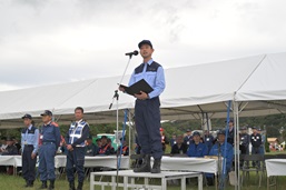 九都県市合同防災訓練閉会式の画像