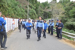 君津市視察の画像