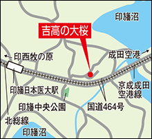 白間津の花畑図