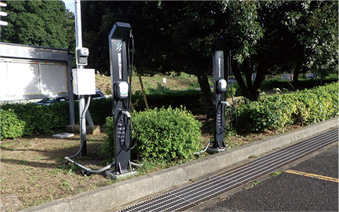 設置例　県立房総のむら駐車場写真
