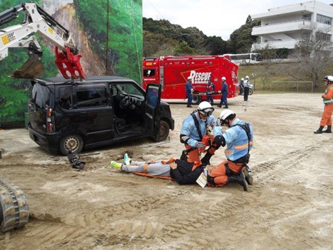 九都県市合同防災訓練の写真