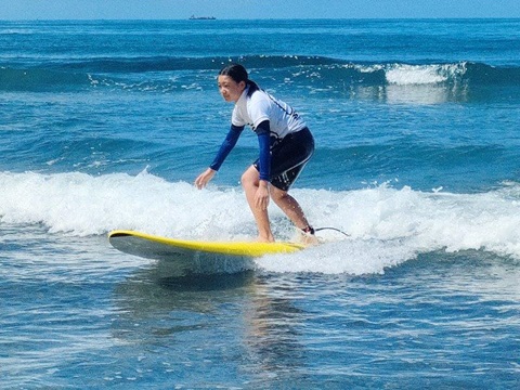 サーフィン体験会の写真