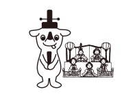 ぬり絵09ひな祭り・見本