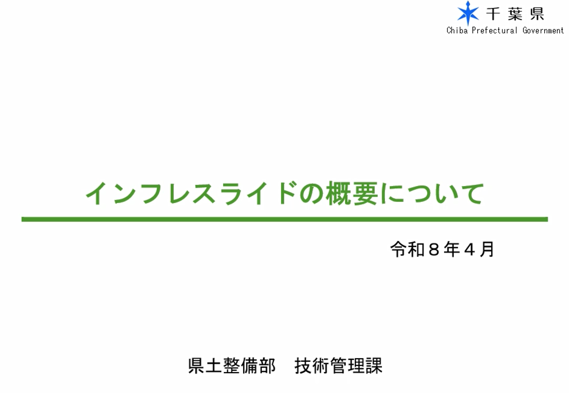 インフレスライドの概要について
