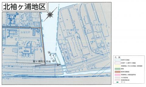 袖ケ浦地区１平面図