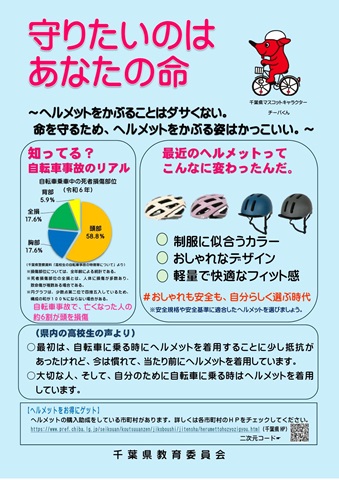 チラシ「守りたいのはあなたの命」