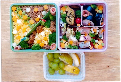 福田さん、秋野さんのお弁当