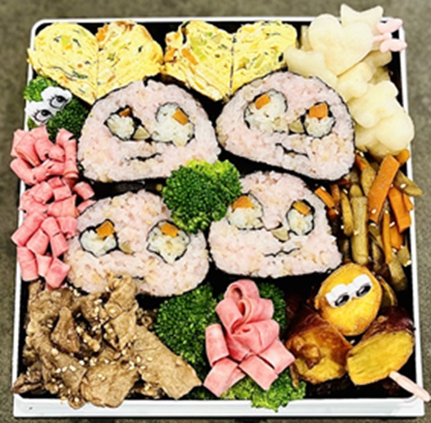 市川市立八幡小学校のお弁当