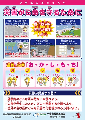 R6防災教育啓発ポスター（小学校用）